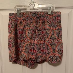 Tolani silk shorts